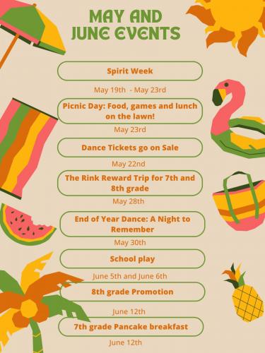 END OF YEAR DATES