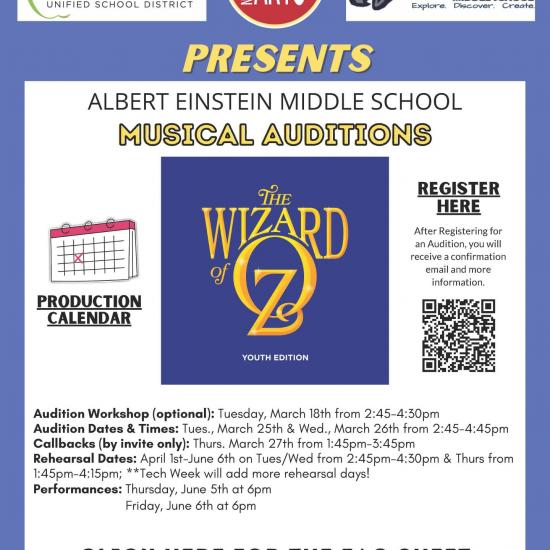 WIZARD OF OZ FLYER